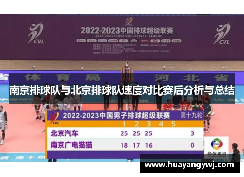 南京排球队与北京排球队速度对比赛后分析与总结